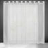 Kép 1/4 - Emma fényáteresztő függöny Fehér/ezüst 290x250 cm