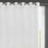 Kép 1/4 - Emma fényáteresztő függöny Fehér/ezüst 290x145 cm