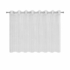 Kép 3/4 - Emma fényáteresztő függöny Fehér/ezüst 290x145 cm