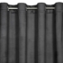 Kép 4/10 - Angelina bársony sötétítő függöny Fekete/piros 140x250 cm