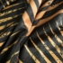Kép 9/10 - Angelina bársony sötétítő függöny Fekete/piros 140x250 cm