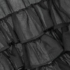 Kép 9/10 - Dolly fodros fényáteresztő függöny Fekete 140x250 cm
