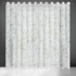 Kép 1/9 - Bessy mintás dekor függöny Fehér/szürke/rózsaszín 350x250 cm