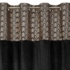 Kép 5/11 - Elen bársony sötétítő függöny Fekete 140x250 cm