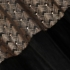 Kép 7/11 - Elen bársony sötétítő függöny Fekete 140x250 cm