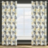 Kép 1/11 - Elina mintás dekor függöny Mustársárga 140x250 cm