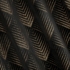 Kép 5/9 - Victoria2 bársony sötétítő függöny Fekete/arany 140x250 cm