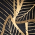 Kép 5/7 - Asteja bársony sötétítő függöny Fekete/bézs 140x250 cm