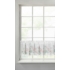 Kép 1/9 - Asteja vitrázs függöny Fehér/rózsaszín 30x150 cm