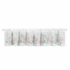 Kép 2/9 - Asteja vitrázs függöny Fehér/rózsaszín 30x150 cm