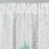 Kép 3/9 - Asteja vitrázs függöny Fehér/rózsaszín 60x150 cm
