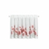 Kép 2/9 - Mari pipacs mintás vitrázs függöny Fehér/piros 60x150 cm