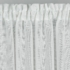 Kép 3/9 - Mari pipacs mintás vitrázs függöny Fehér/piros 60x150 cm