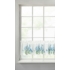 Kép 1/9 - Ala vitrázs függöny Fehér/kék 30x150 cm