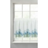 Kép 1/9 - Ala vitrázs függöny Fehér/kék 60x150 cm