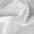 Kép 8/9 - Rivia félig átlátszó függöny Fehér/ezüst 140x250 cm