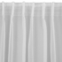 Kép 4/11 - Simone fényáteresztő függöny sima voile anyagból mennyezeti sínhez Fehér 400x170 cm