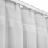 Kép 11/11 - Simone fényáteresztő függöny sima voile anyagból mennyezeti sínhez Fehér 400x170 cm