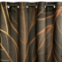 Kép 3/11 - Alisma2 bársony sötétítő függöny Barna 140x250 cm