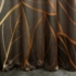 Kép 6/11 - Alisma2 bársony sötétítő függöny Barna 140x250 cm