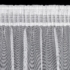 Kép 4/9 - Vivian mikrohálós függöny csipkével Fehér/arany 300x150 cm