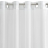 Kép 4/8 - Esel fényes mikrohálós fényáteresztő függöny Fehér 135x250 cm