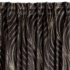 Kép 4/9 - Victoria3a bársony sötétítő függöny Fekete/pezsgő 140x270 cm
