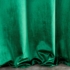 Kép 7/8 - Samanta bársony sötétítő függöny Sötétzöld 140x270 cm
