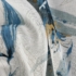 Kép 8/8 - Aida mintás dekor függöny Kék 140x250 cm
