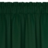 Kép 4/8 - Sötétítő függöny félig matt szövetből Sötétzöld 135x270 cm