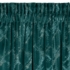 Kép 5/11 - Adria bársony sötétítő függöny Sötét türkiz/pezsgő 140x270 cm