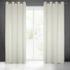 Kép 2/11 - Sandi öko stílusú sötétítő függöny Krémszín 140x260 cm