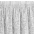 Kép 5/11 - Rubi öko stílusú sötétítő függöny Fehér 140x270 cm