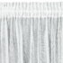 Kép 5/11 - Kelly ezüstös szállal átszőtt eső hatású fényáteresztő függöny Fehér 140x270 cm