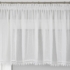 Kép 5/5 - Dagma2 2 részes vitrázs függöny csipkével Fehér 400x65 cm + 400x35 cm
