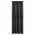 Kép 5/8 - Aggie egyszínű sötétítő függöny Fekete 140x270 cm