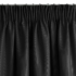 Kép 6/8 - Aggie egyszínű sötétítő függöny Fekete 140x270 cm